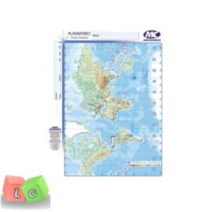 mapa fisico planisferio