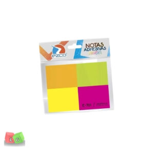nota adhesiva ezco 38 x 50 fluo x 4